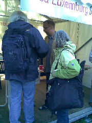 Impressionen am und um den Stand