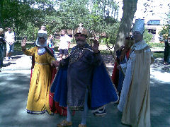 Ausschnitt aud dem Festumzug am Sonntag