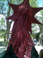 Ausschnitt aus dem Festumzug am Sonntag